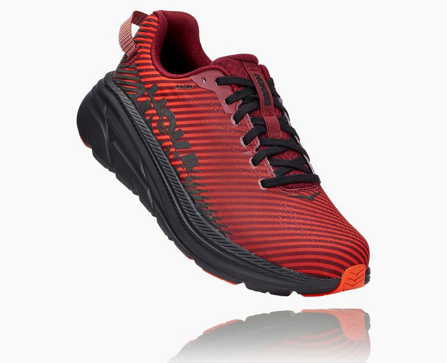 Hoka One One Running Shoes Mens Red - Rincon 2 - 15482UOQF